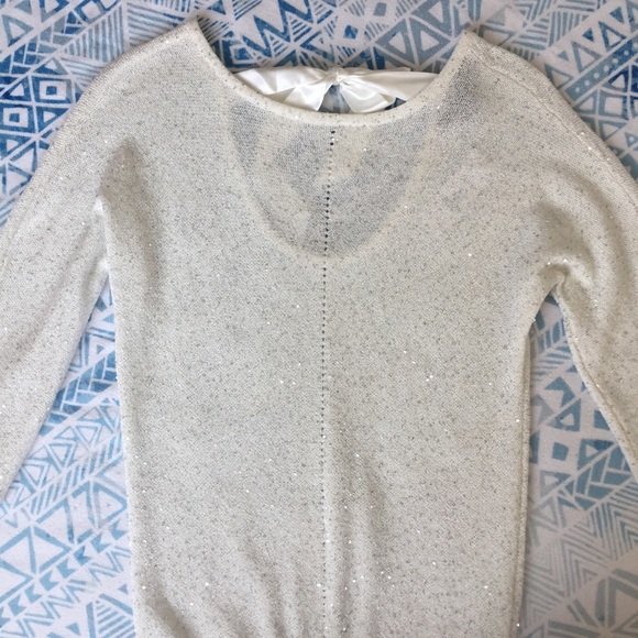 πHost Pick!π Sparkly WHBM Knit Top π - Picture 2 of 7